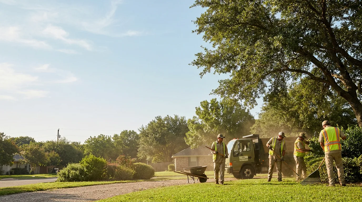 Landscaping in Water Valley, TX near me